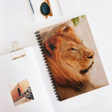 Load image into Gallery viewer, Young Lion | Spiral Notebook