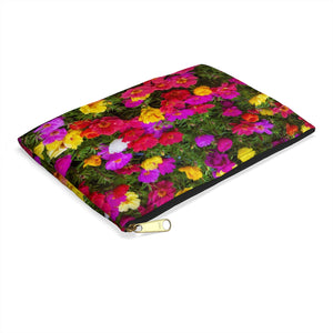Vibrant Summer Flowers | Accessory Pouch