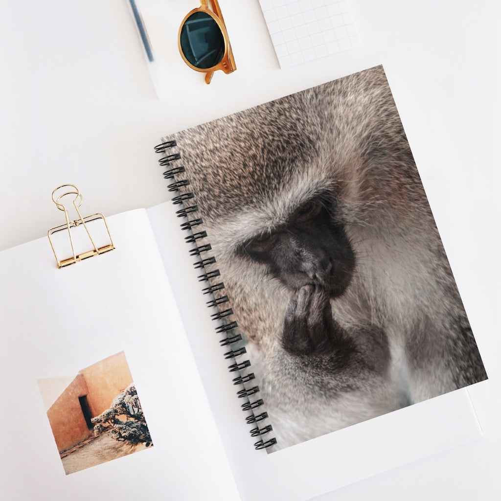 Monkey Thoughts | Spiral Notebook