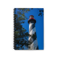Load image into Gallery viewer, St. Augustine&#39;s Light Beacon | Spiral Notebook