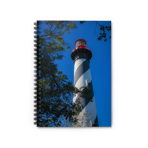 St. Augustine's Light Beacon | Spiral Notebook