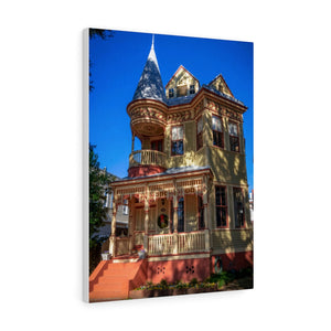 Shadows Upon the Victorian House | Canvas Gallery Wrap