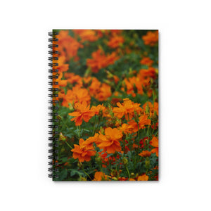 Wild Orange Flora | Spiral Notebook