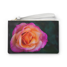Load image into Gallery viewer, Pink to Orange Rose | Clutch Bag