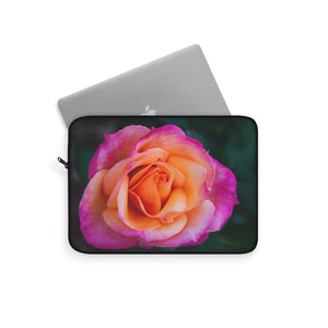 Pink to Orange Rose | Laptop Sleeve