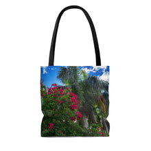 Load image into Gallery viewer, Tropical Gardens &amp; Blue Skies | Tote Bag