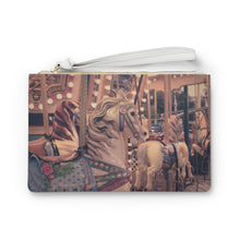Load image into Gallery viewer, Dreaming of Pastel Carousels | Clutch Bag