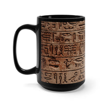 Load image into Gallery viewer, Language of Ancient Egyptians | Black Mug 15oz