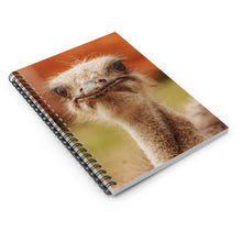 Load image into Gallery viewer, Judgemental Ostrich | Spiral Notebook