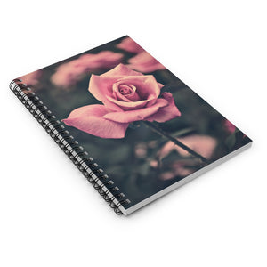Solitary Rose | Spiral Notebook