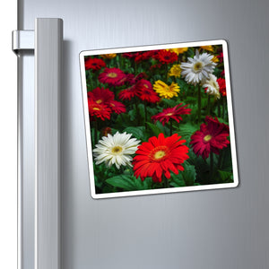 Colorful Daisies | Magnet