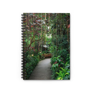 Botanical Atmosphere Path | Spiral Notebook