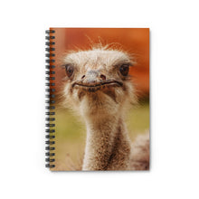 Load image into Gallery viewer, Judgemental Ostrich | Spiral Notebook