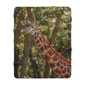 Majestic Giraffe | Sherpa Fleece Blanket
