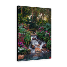Load image into Gallery viewer, Cascading Floral Falls | Canvas Gallery Wrap