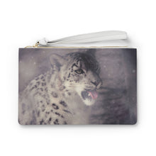 Load image into Gallery viewer, Cat Who Loves Snow | Clutch Bag
