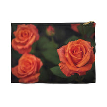 Load image into Gallery viewer, Remarkable Orange Rose | Accessory Pouch