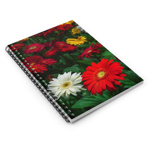 Colorful Daisies | Spiral Notebook