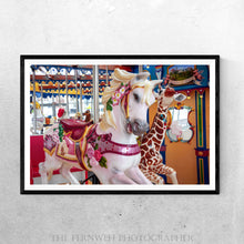 Load image into Gallery viewer, Pink Ice Cream Carousel Pony