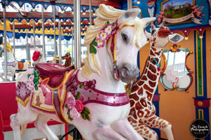 Pink Ice Cream Carousel Pony
