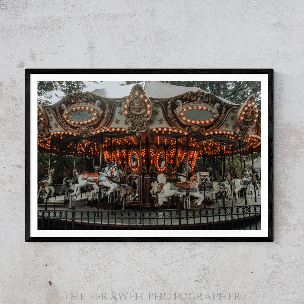 Vintage Coney Carousel