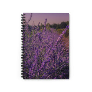 Lavender Trail | Spiral Notebook