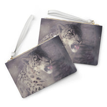 Load image into Gallery viewer, Cat Who Loves Snow | Clutch Bag