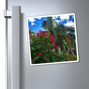 Tropical Gardens & Blue Skies | Magnet