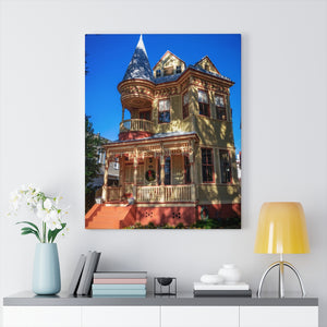 Shadows Upon the Victorian House | Canvas Gallery Wrap