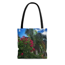 Load image into Gallery viewer, Tropical Gardens &amp; Blue Skies | Tote Bag