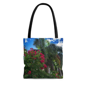 Tropical Gardens & Blue Skies | Tote Bag