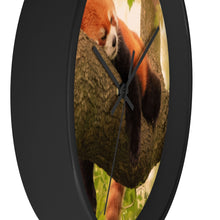 Load image into Gallery viewer, Slumbering Red Panda | Wall Clock