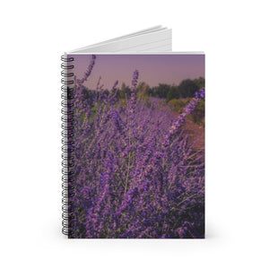 Lavender Trail | Spiral Notebook