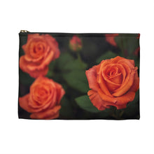Load image into Gallery viewer, Remarkable Orange Rose | Accessory Pouch