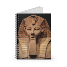 Load image into Gallery viewer, Hatshepsut - The Female Pharaoh | Spiral Notebook