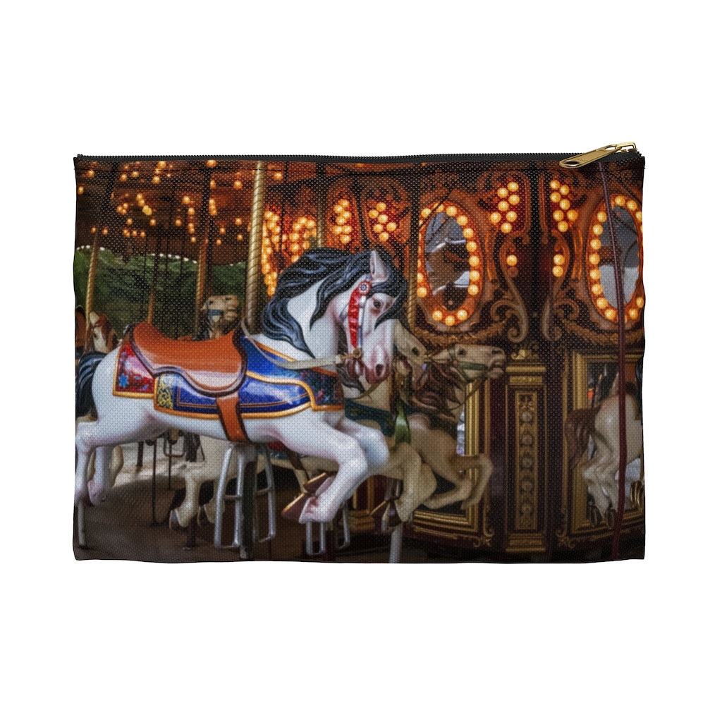 Coney Island Carousel Horses | Accessory Pouch