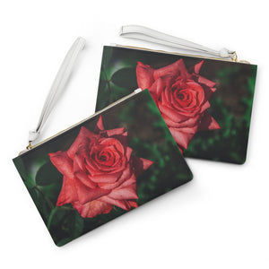 Crimson Star Rose | Clutch Bag