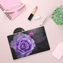 Load image into Gallery viewer, Lovely Lavender Rose | Clutch Bag