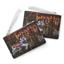 Load image into Gallery viewer, Coney Island Carousel Horses | Clutch Bag