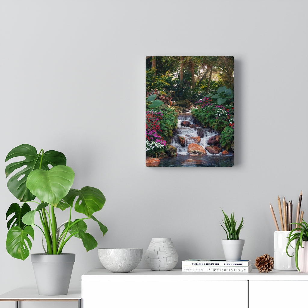 Cascading Floral Falls | Canvas Gallery Wrap