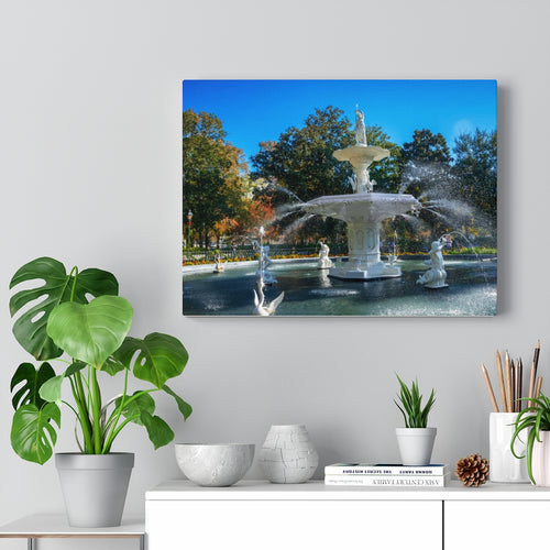 Forsyth Park Fountain | Canvas Gallery Wrap