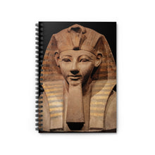 Load image into Gallery viewer, Hatshepsut - The Female Pharaoh | Spiral Notebook