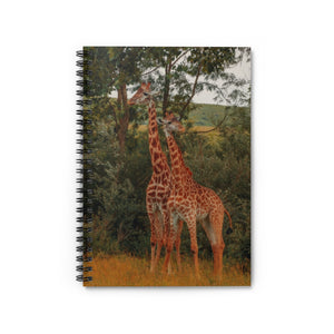 Giraffe Duo | Spiral Notebook