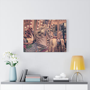 Dreaming of Pastel Carousels | Canvas Gallery Wrap