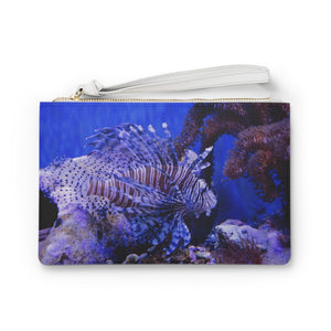 Zebra Lionfish | Clutch Bag