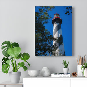 St. Augustine's Light Beacon | Canvas Gallery Wrap
