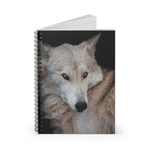 Load image into Gallery viewer, Feminine Wolf | Spiral Notebook